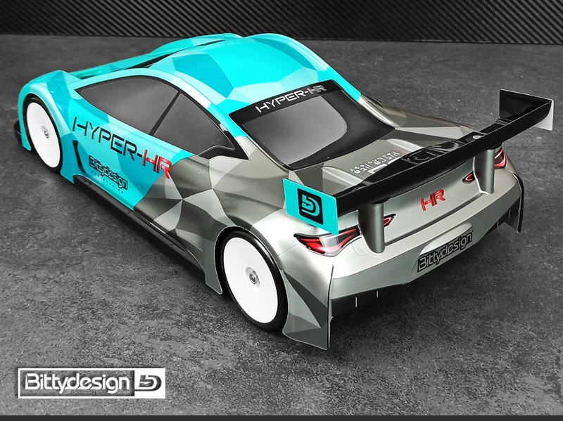 Karoserie čirá HYPER-HR - (190 mm) - lehká