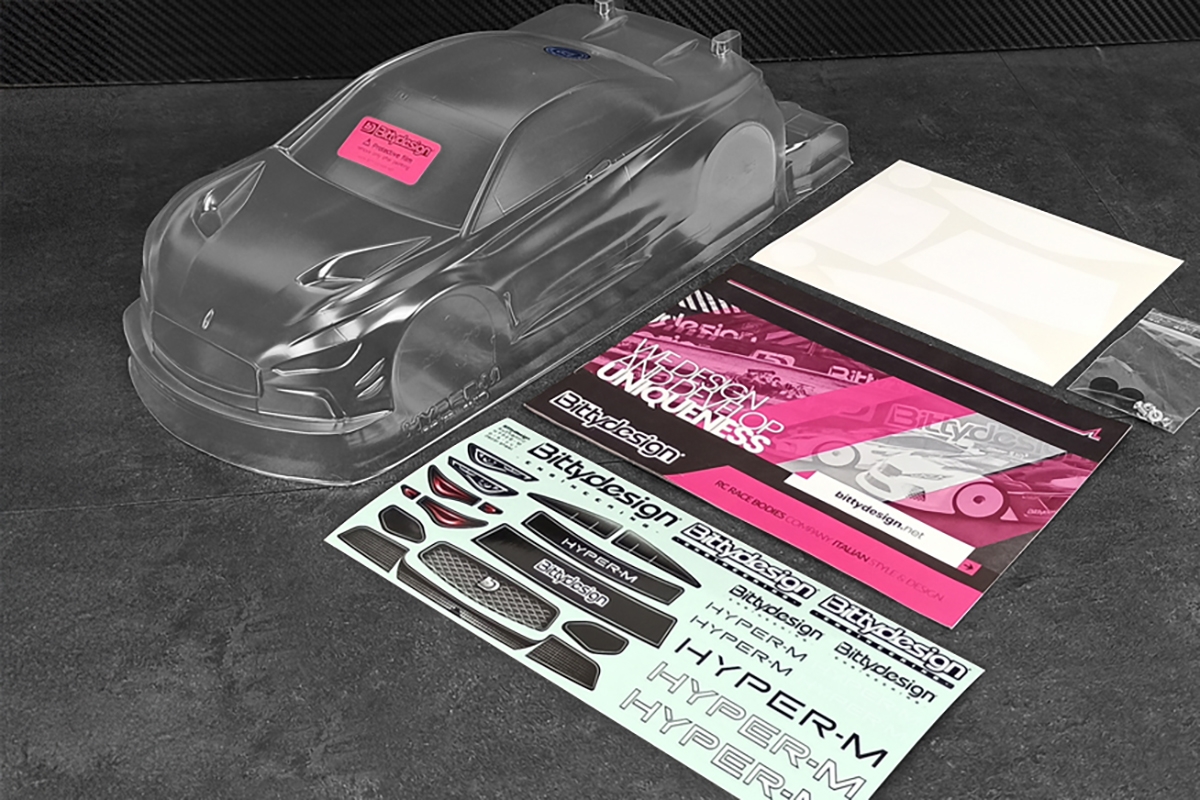Karoserie čirá HYPER-M 1/10 M-chassis