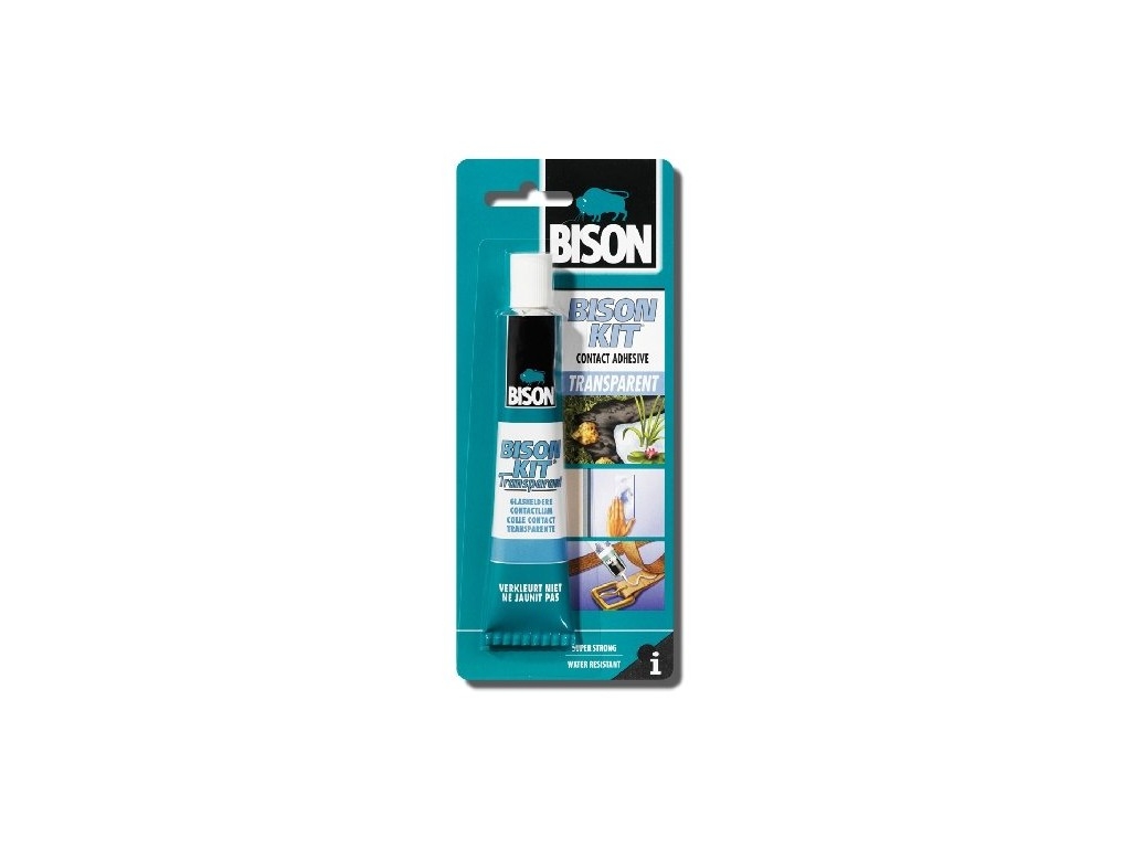 BISON KIT TRANSPARENT 50ml čiré kontaktní lepidlo