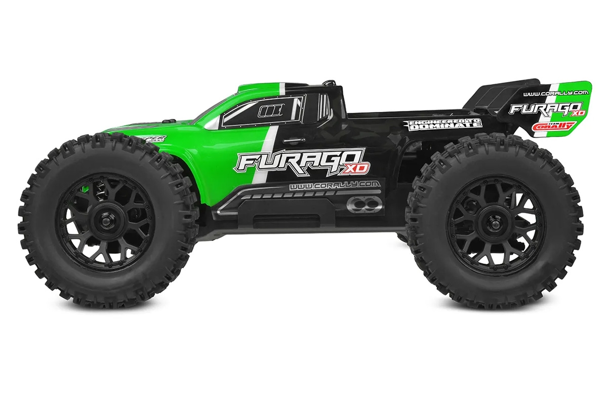 FURAGO XD - RTR - Brushed 2S - Zelená