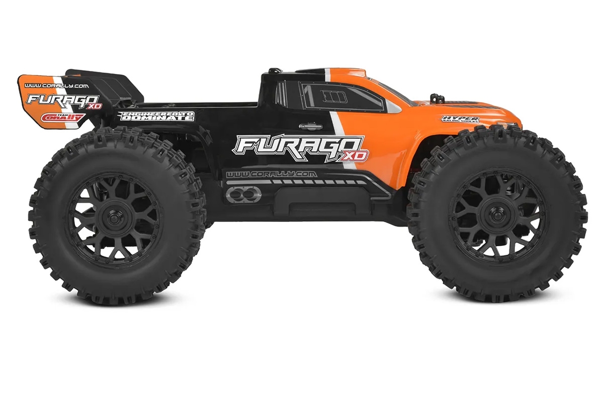 FURAGO XD - RTR - Brushed 2S - Oranžová