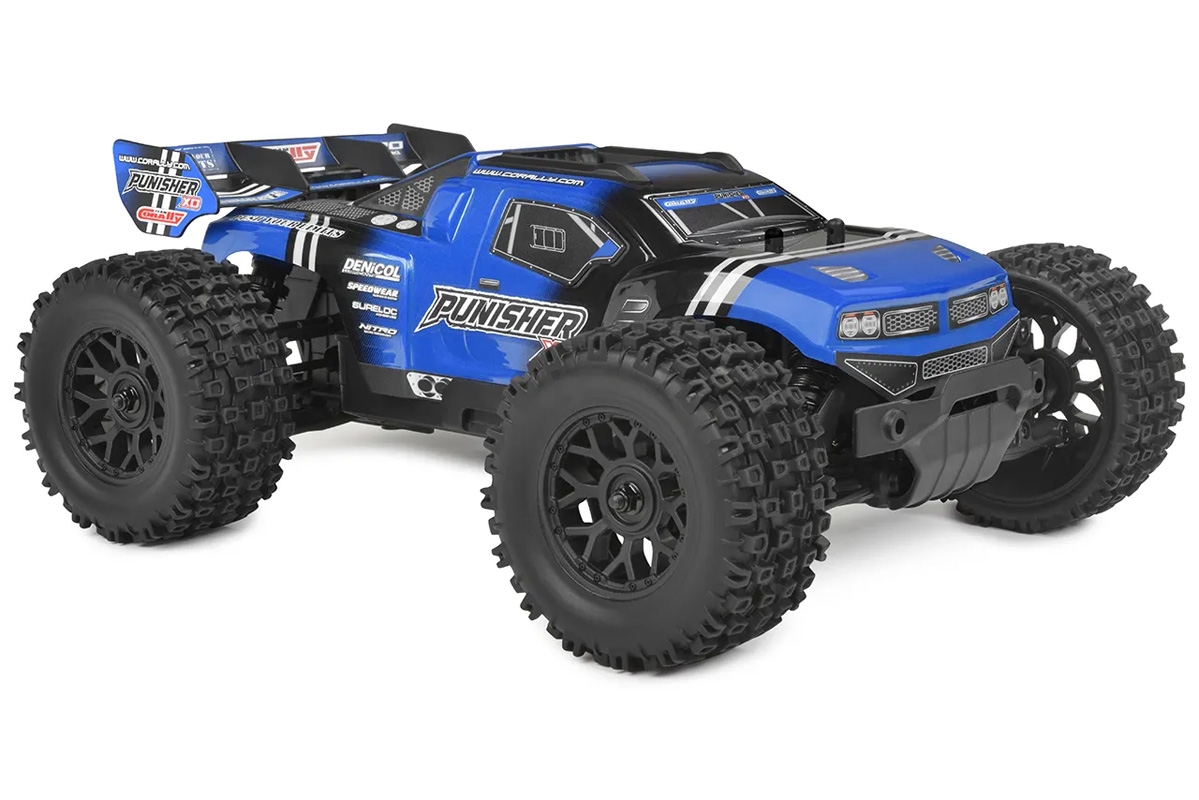 PUNISHER XD - RTR - Brushed 2S - Modrá