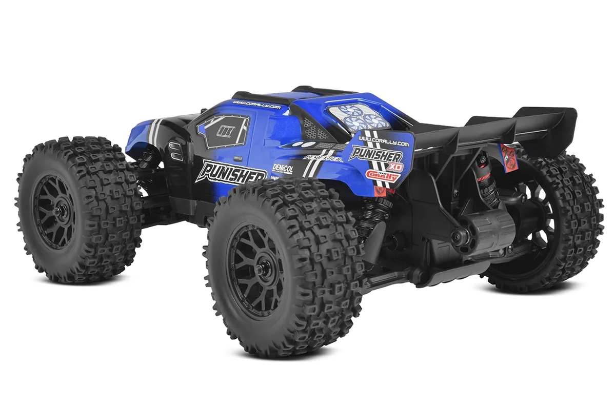 PUNISHER XD - RTR - Brushed 2S - Modrá