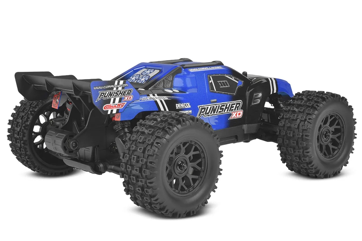 PUNISHER XD - RTR - Brushed 2S - Modrá