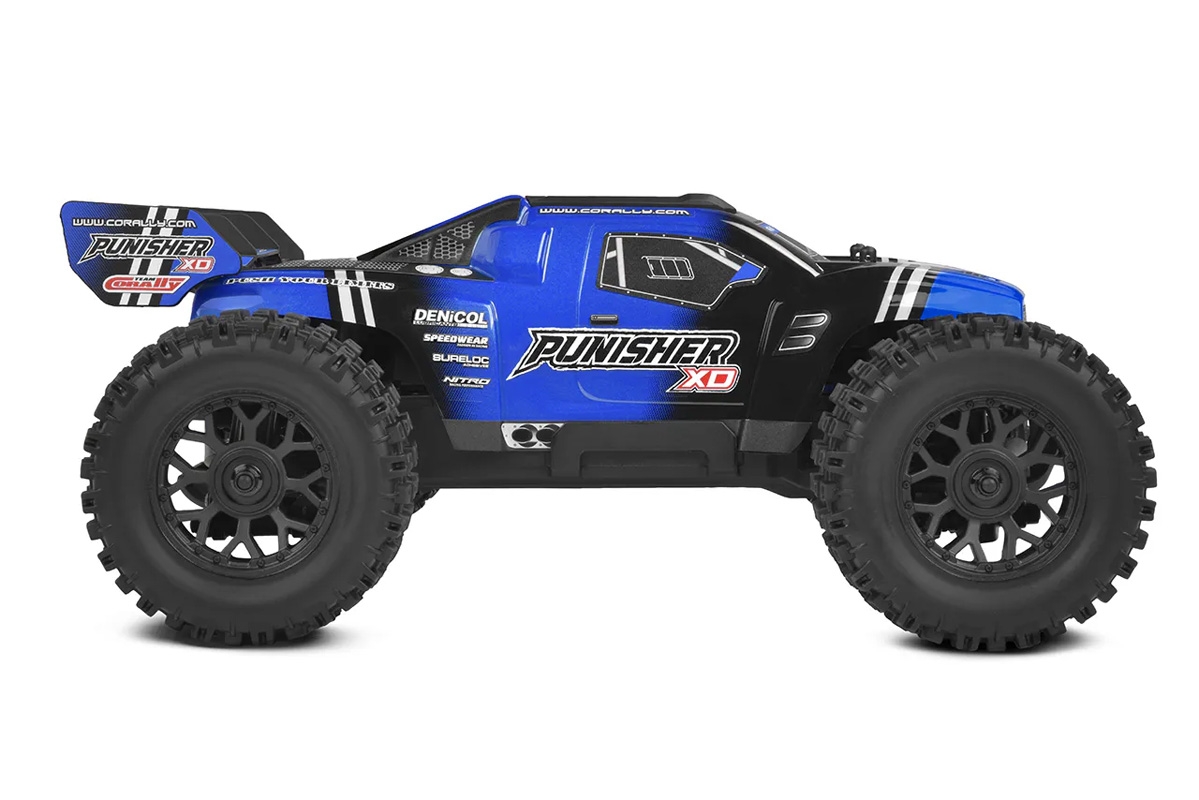 PUNISHER XD - RTR - Brushed 2S - Modrá