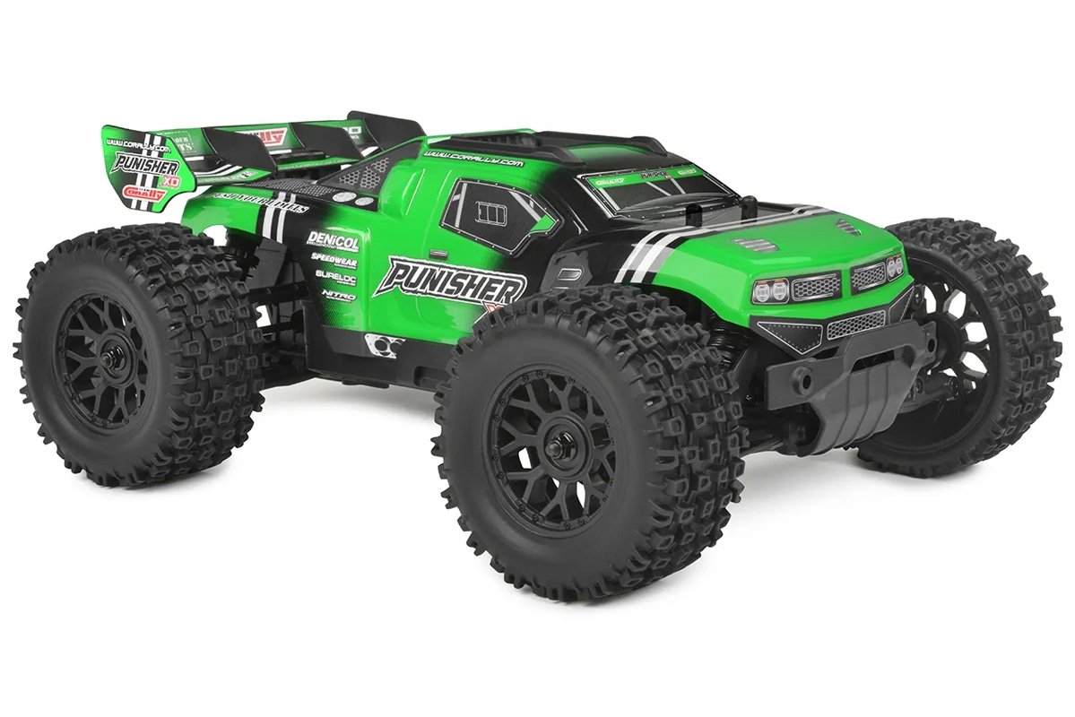 PUNISHER XD - RTR - Brushed 2S - Zelená