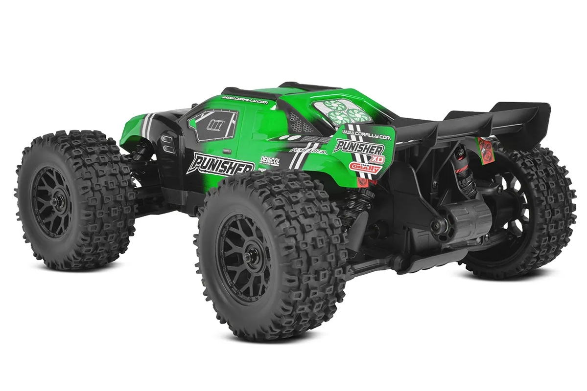 PUNISHER XD - RTR - Brushed 2S - Zelená