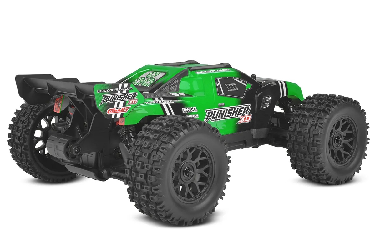 PUNISHER XD - RTR - Brushed 2S - Zelená