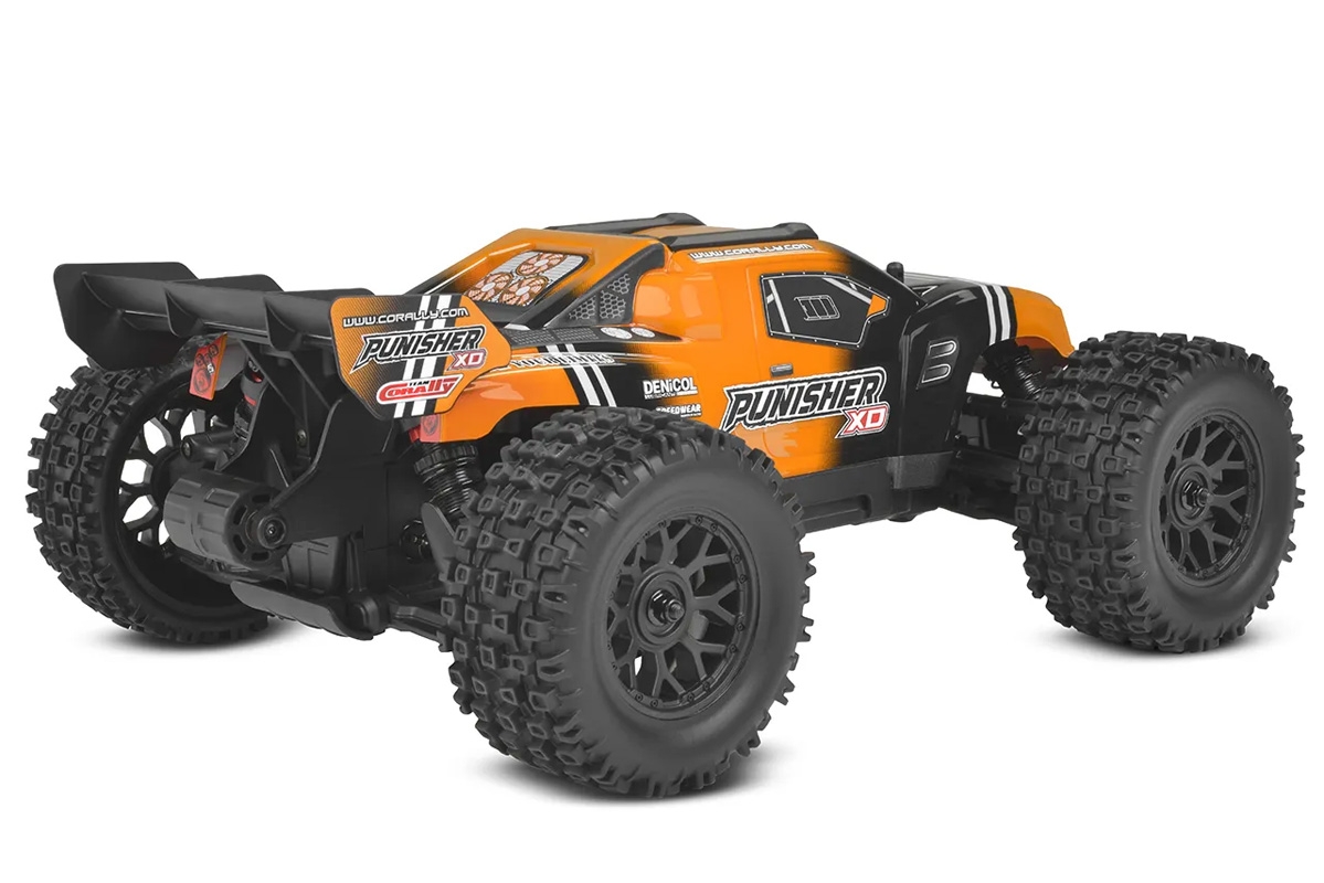 PUNISHER XD - RTR - Brushed 2S - Oranžová