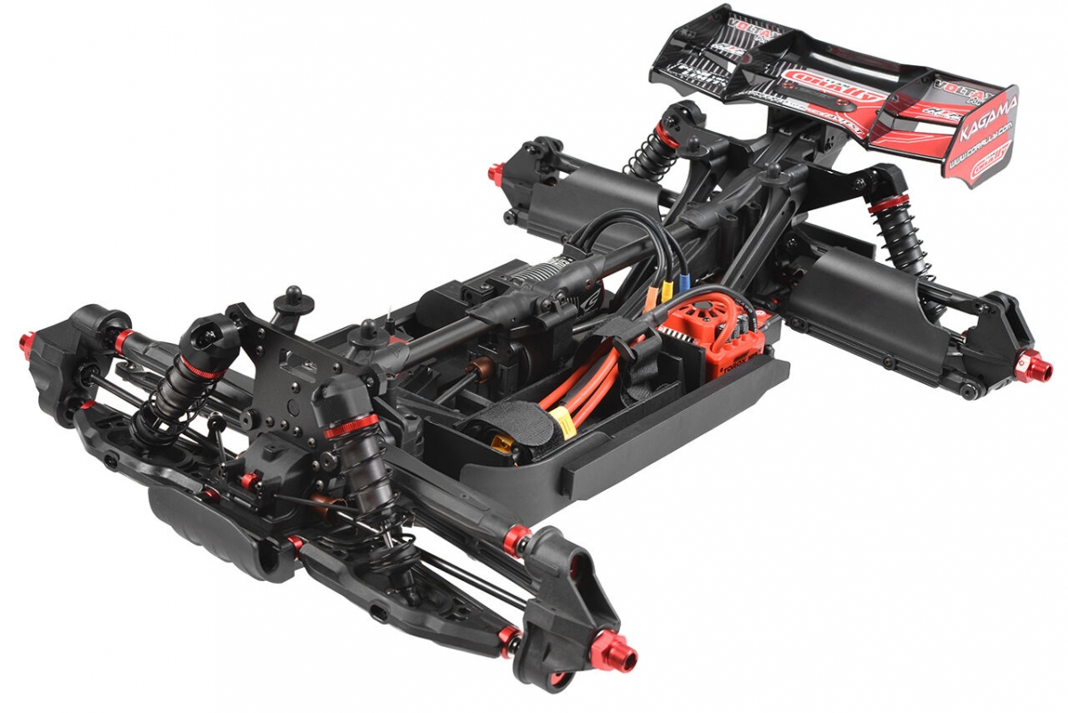KAGAMA XP 6S - 1/8 Monster Truck 4WD - RTR - Brushless Power 6S - červený