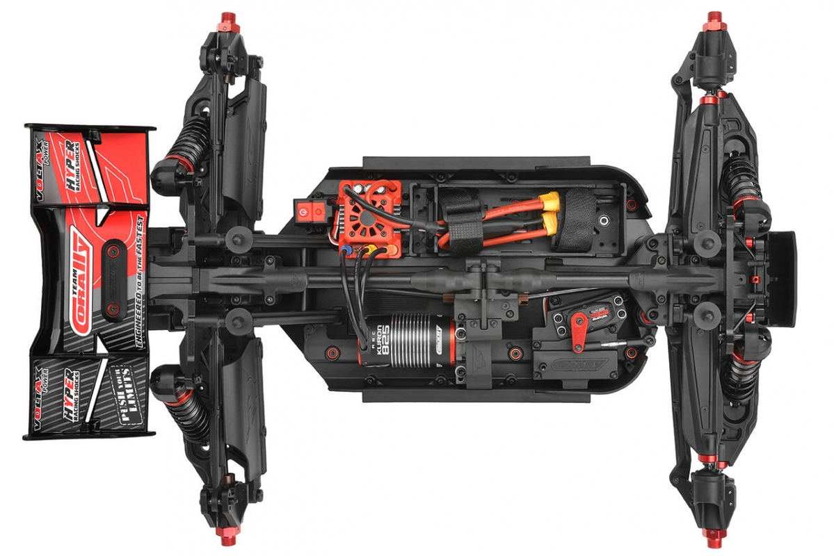 KAGAMA XP 6S - 1/8 Monster Truck 4WD - RTR - Brushless Power 6S - červený