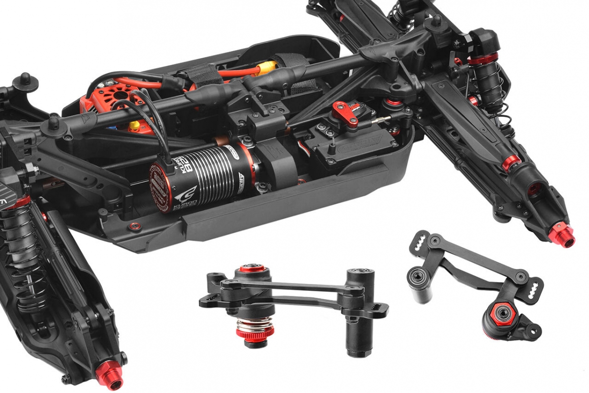 KAGAMA XP 6S - 1/8 Monster Truck 4WD - RTR - Brushless Power 6S - červený