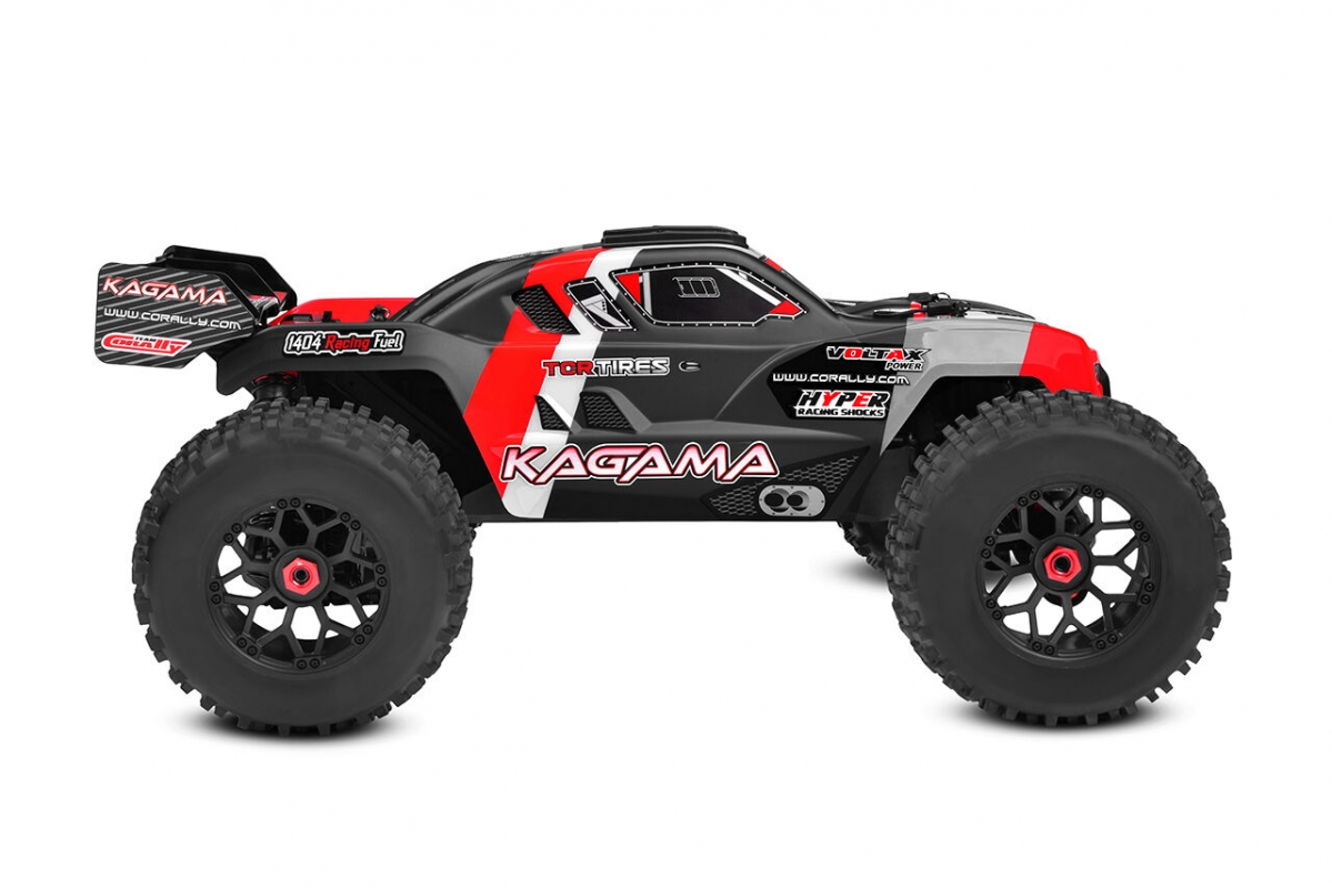 KAGAMA XP 6S - 1/8 Monster Truck 4WD - RTR - Brushless Power 6S - červený