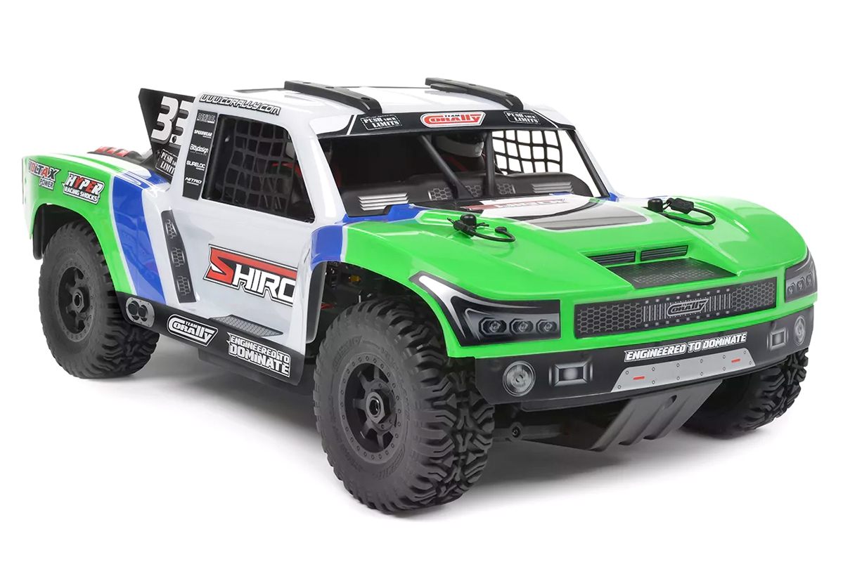 SHIROI XP 6S - RTR - Brushless Power 6S - zelená