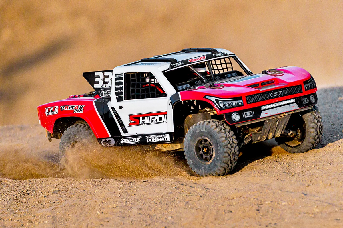 SHIROI XP 6S - RTR - Brushless Power 6S - červená