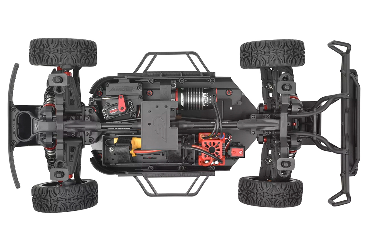 SHIROI XP 6S - RTR - Brushless Power 6S - červená