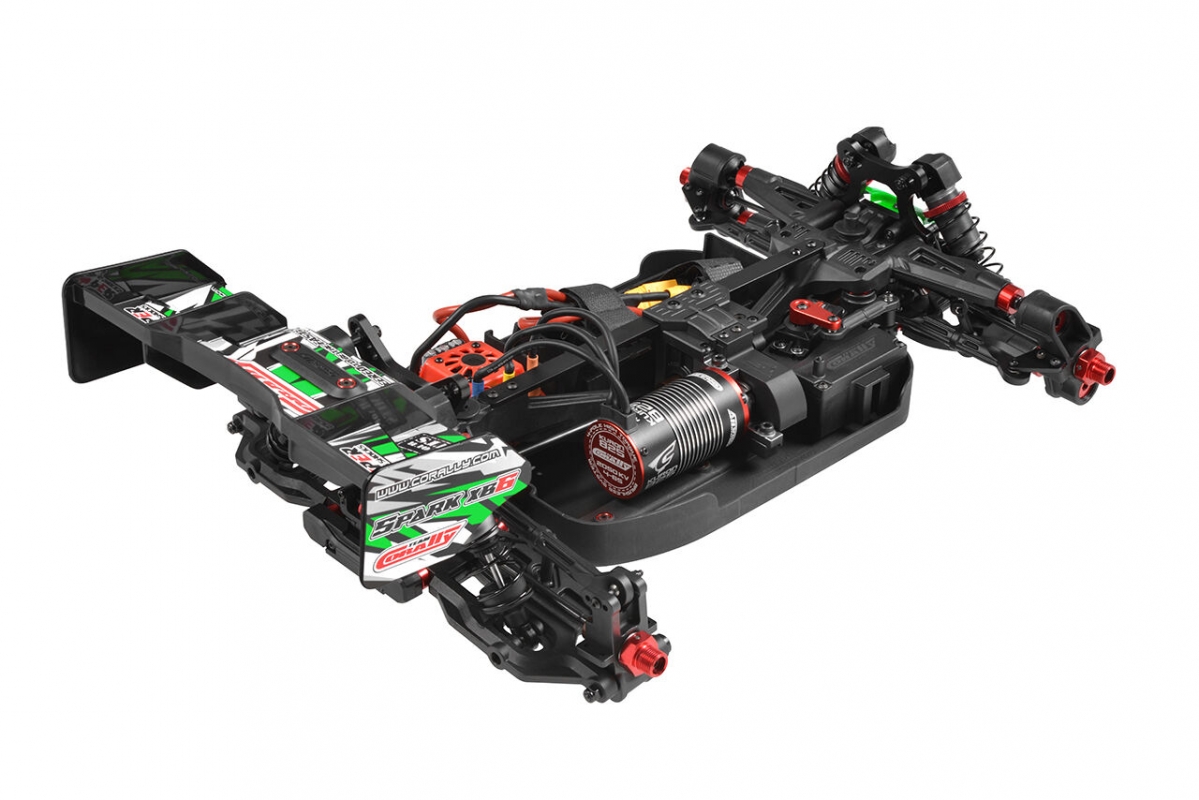 SPARK XB-6S - BUGGY 4WD - RTR - zelená
