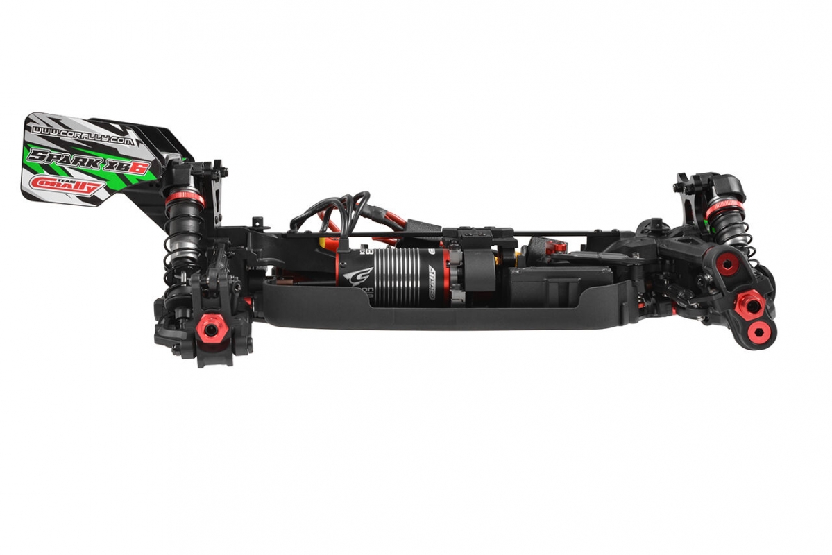 SPARK XB-6S - BUGGY 4WD - RTR - zelená