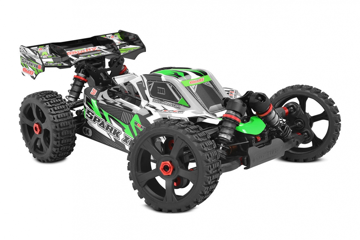 SPARK XB-6S - BUGGY 4WD - RTR - zelená