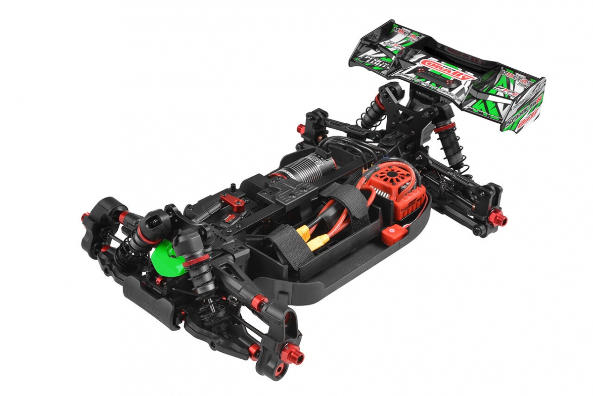 SPARK XB-6S - BUGGY 4WD - RTR - zelená