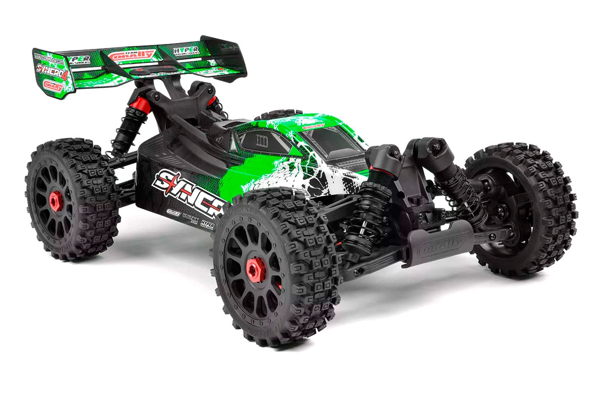 SYNCRO-4 - BUGGY 4WD 3-4S - RTR - zelená
