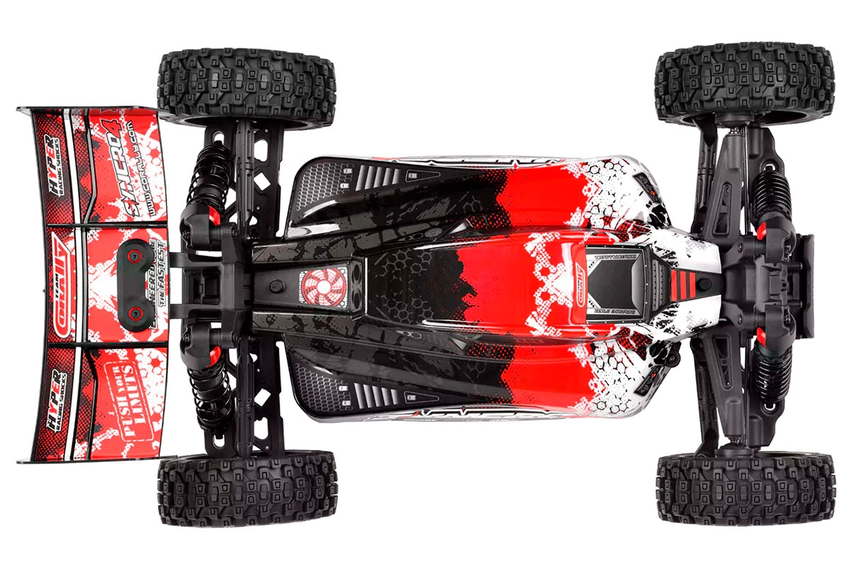 SYNCRO-4 - BUGGY 4WD 3-4S - RTR - červená