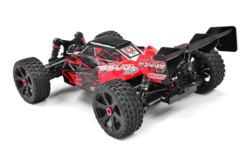 ASUGA XLR 6S - BUGGY 4WD - RTR - červená