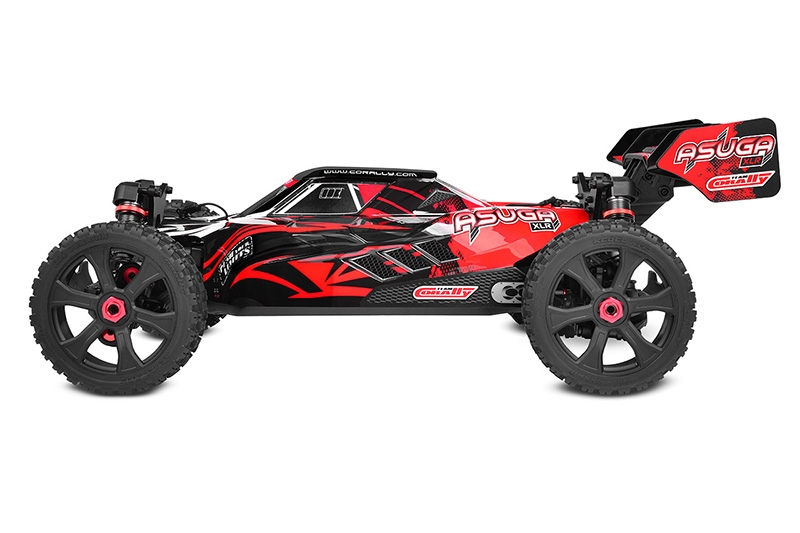 ASUGA XLR 6S - BUGGY 4WD - RTR - červená