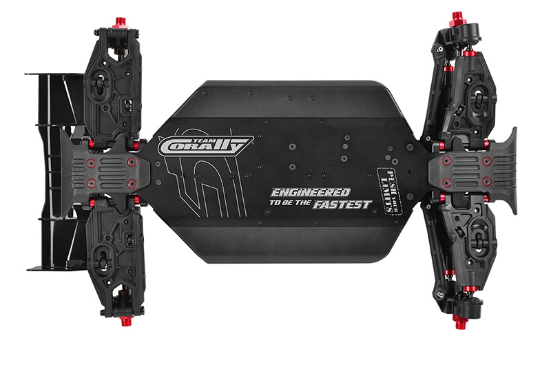 ASUGA XLR 6S - BUGGY 4WD - RTR - červená