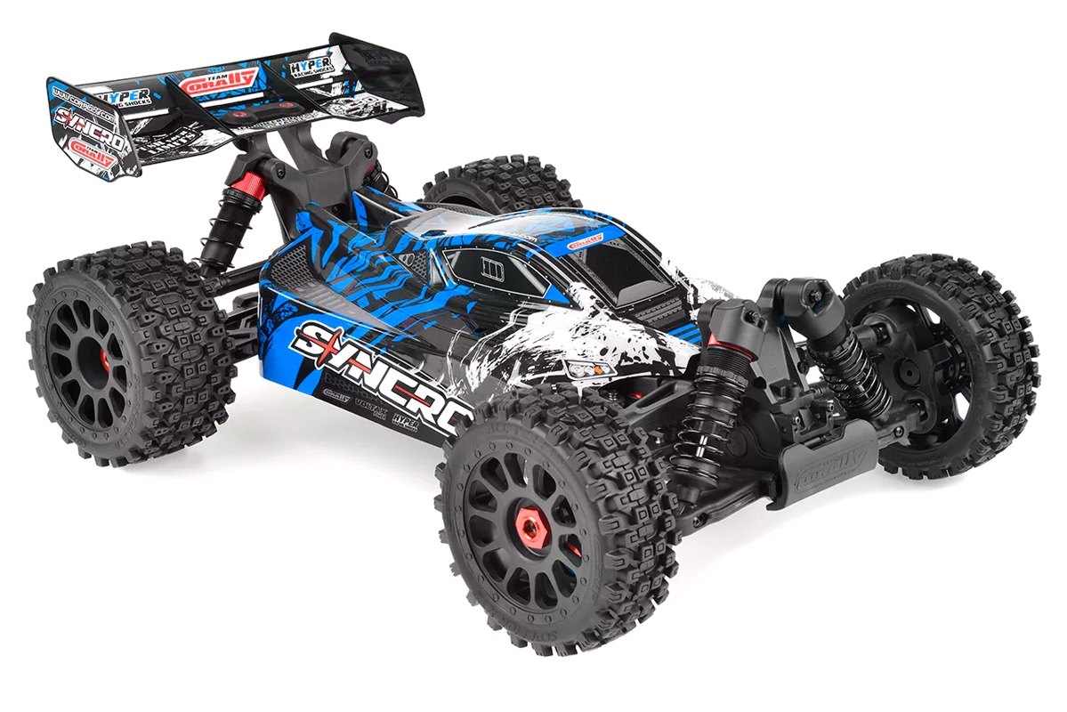 SYNCRO - BUGGY 2WD 3-4S - RTR - modrá