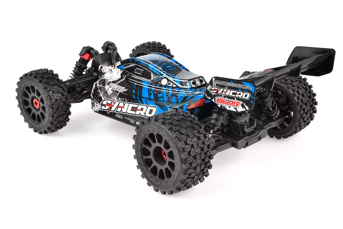 SYNCRO - BUGGY 2WD 3-4S - RTR - modrá