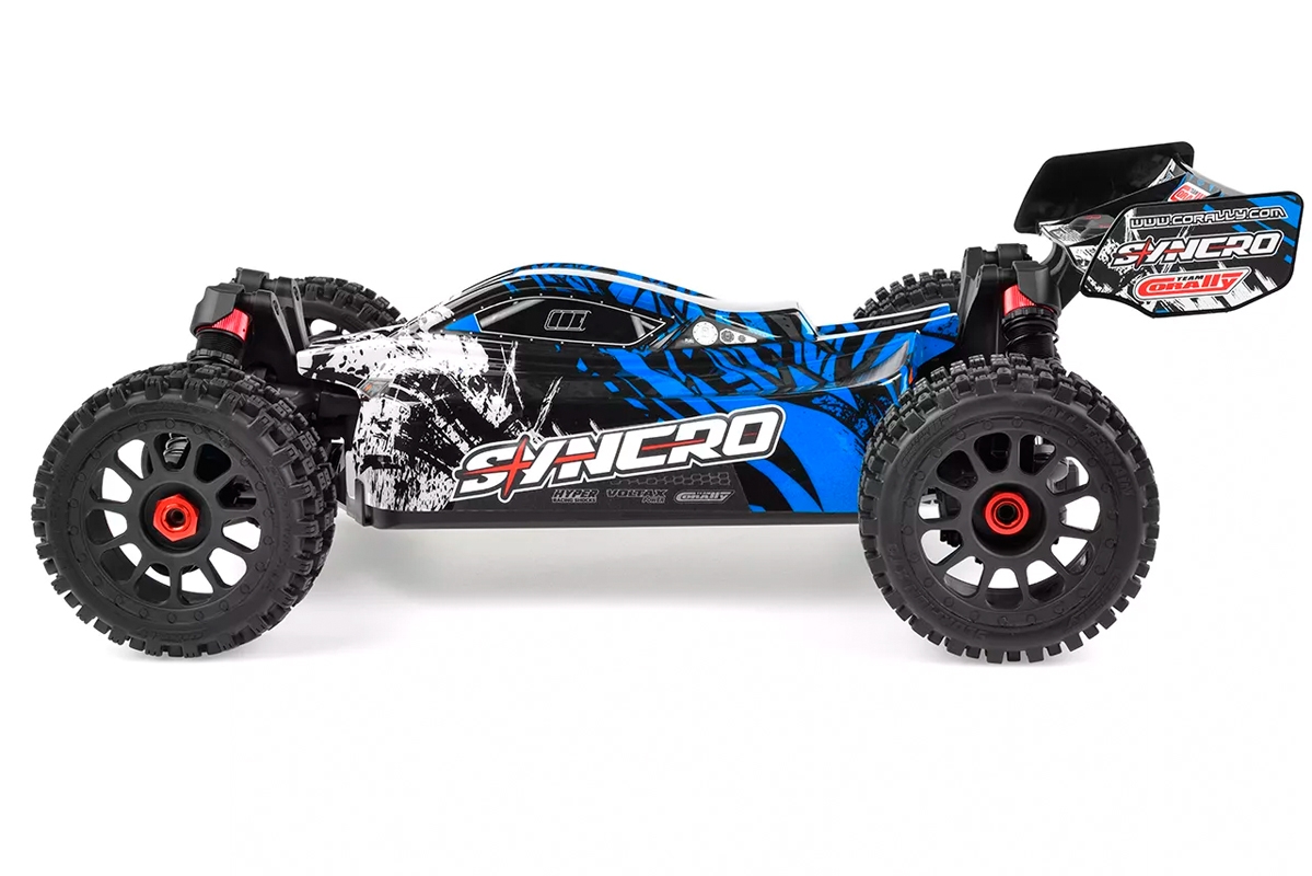 SYNCRO - BUGGY 2WD 3-4S - RTR - modrá
