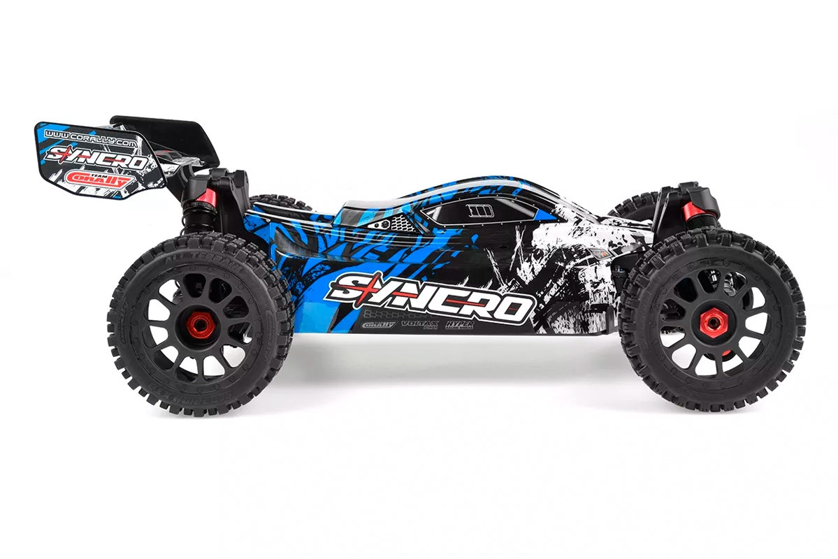 SYNCRO - BUGGY 2WD 3-4S - RTR - modrá