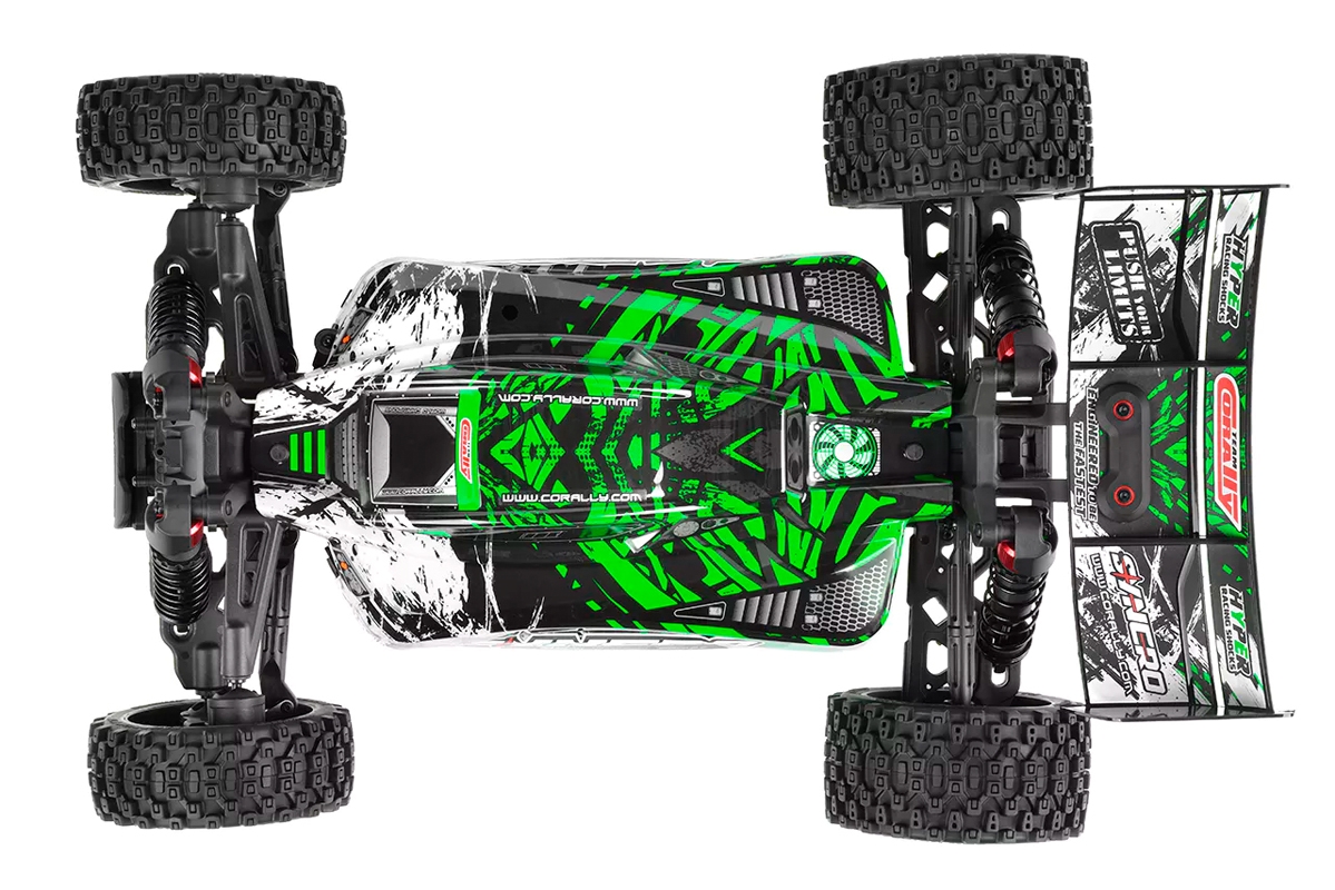 SYNCRO - BUGGY 2WD 3-4S - RTR - zelená
