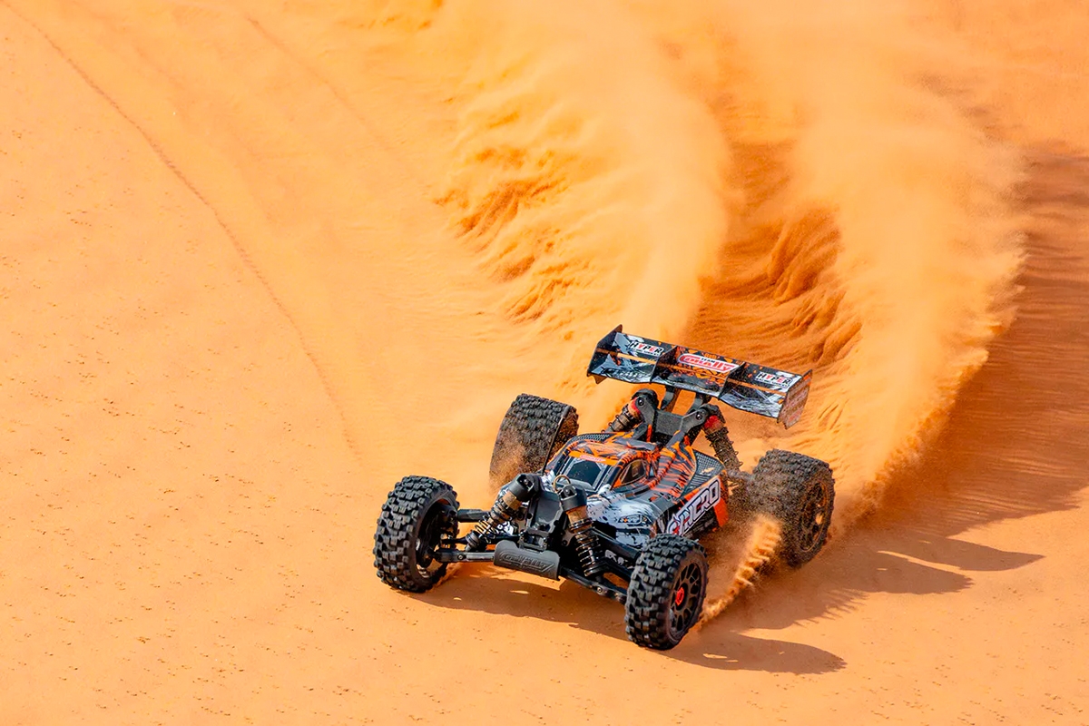 SYNCRO - BUGGY 2WD 3-4S - RTR - oranžová