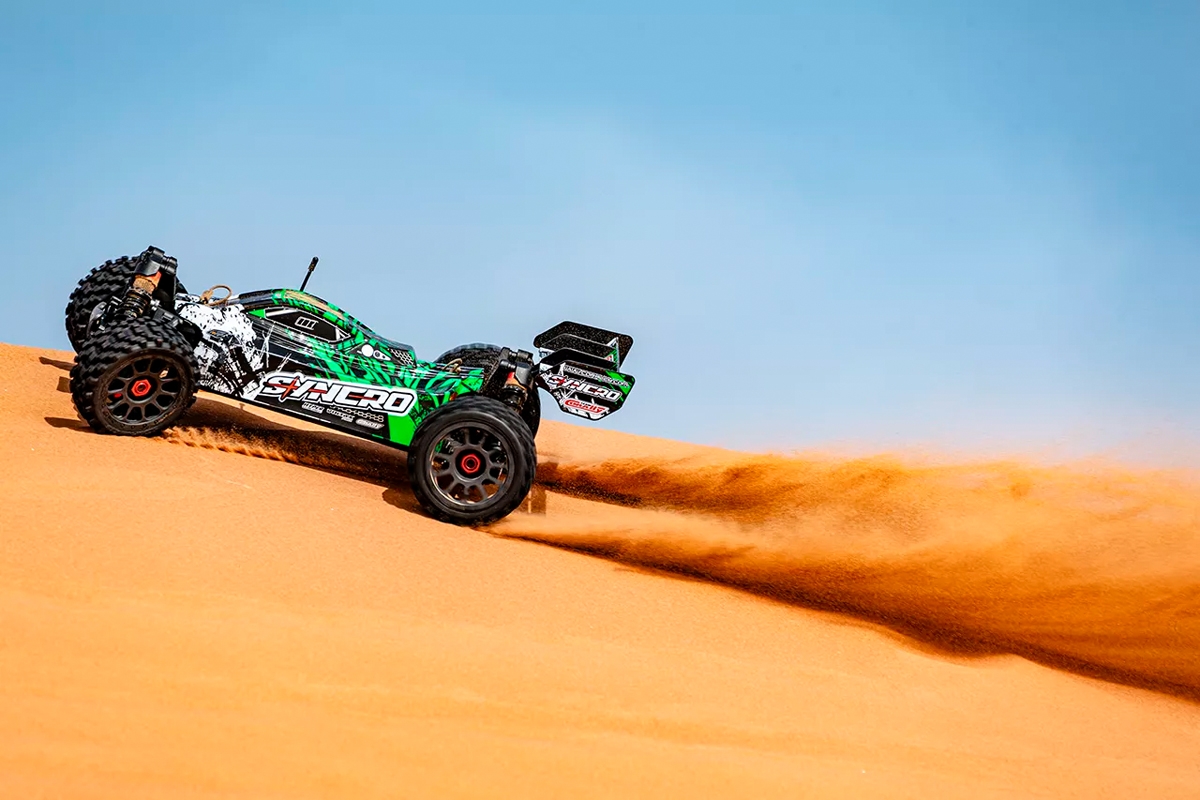 SYNCRO - BUGGY 2WD 3-4S - RTR - oranžová