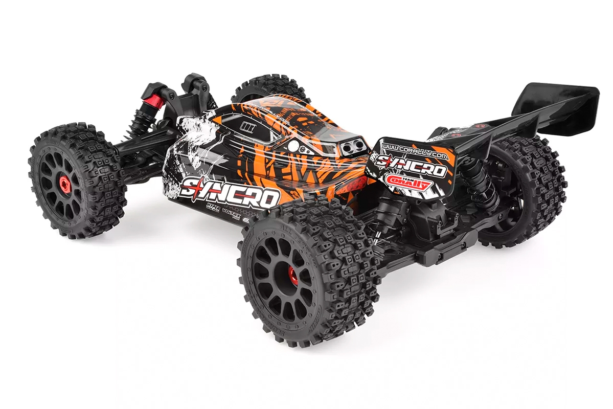 SYNCRO - BUGGY 2WD 3-4S - RTR - oranžová