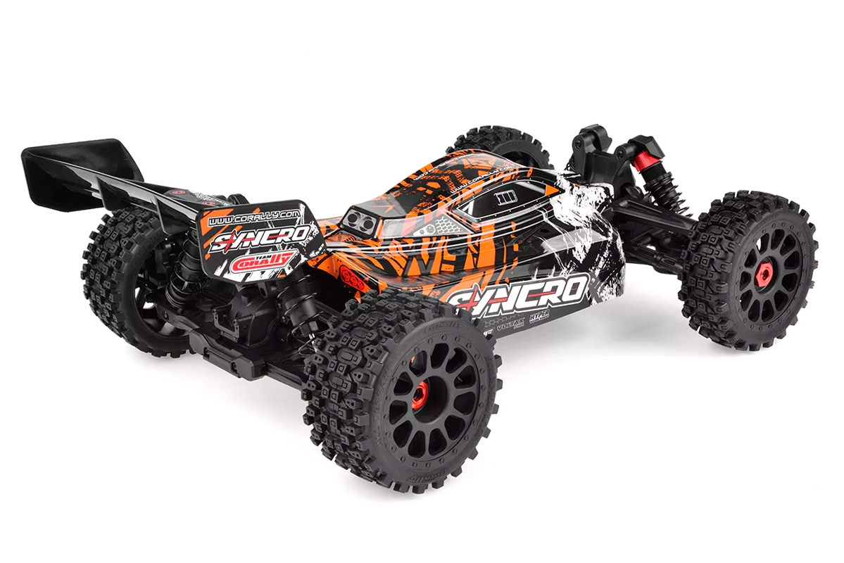 SYNCRO - BUGGY 2WD 3-4S - RTR - oranžová
