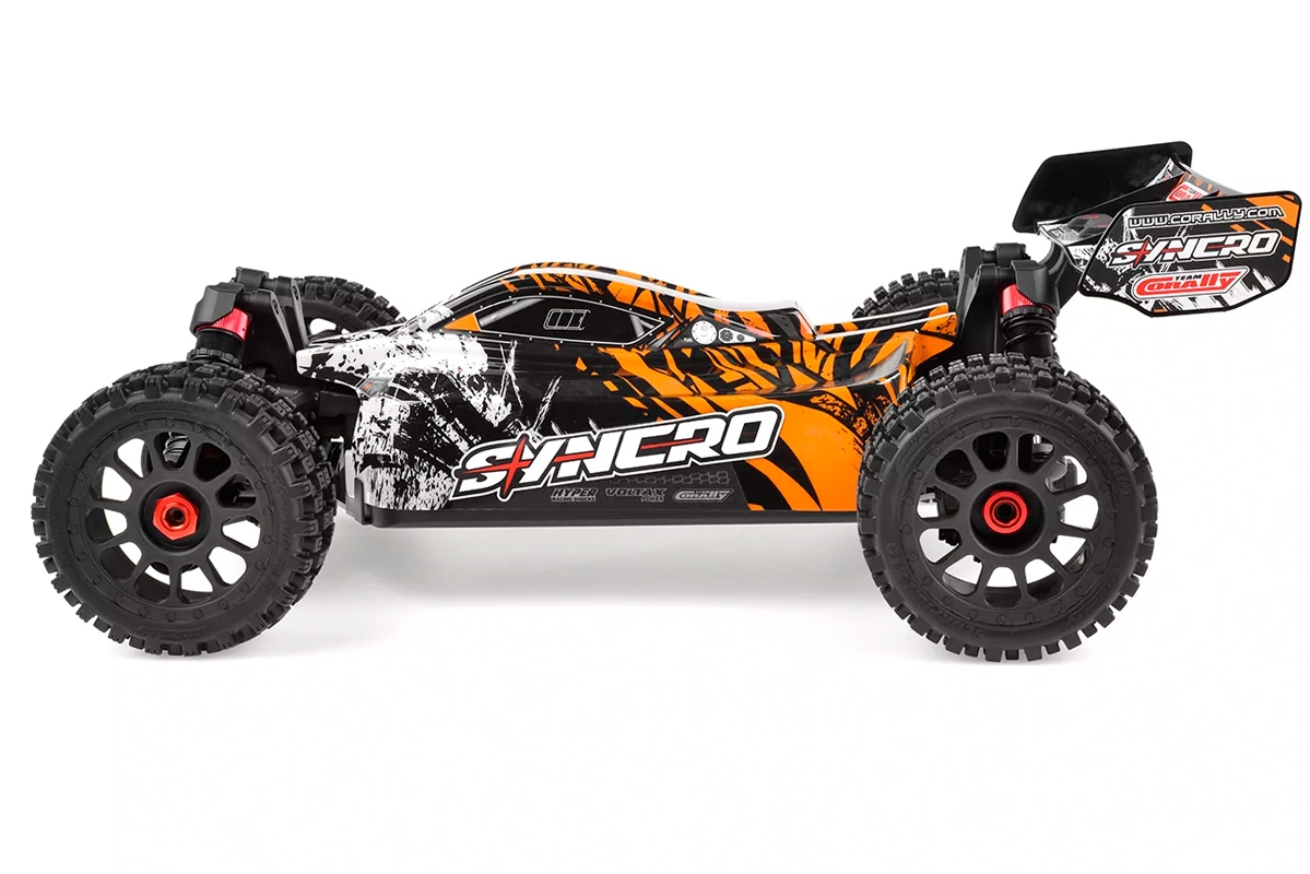SYNCRO - BUGGY 2WD 3-4S - RTR - oranžová