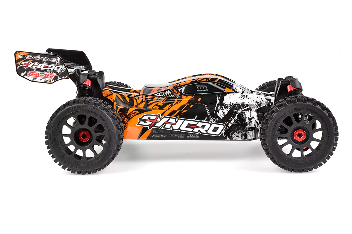 SYNCRO - BUGGY 2WD 3-4S - RTR - oranžová