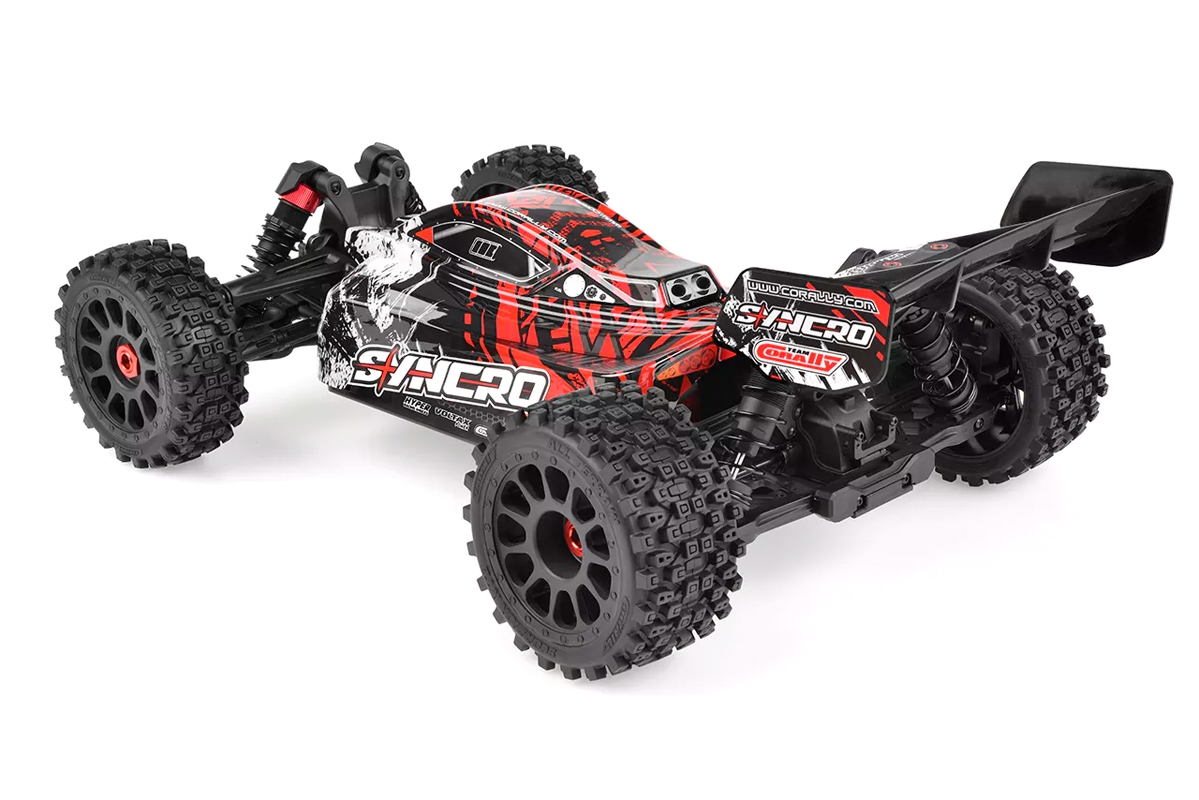 SYNCRO - BUGGY 2WD 3-4S - RTR - červená