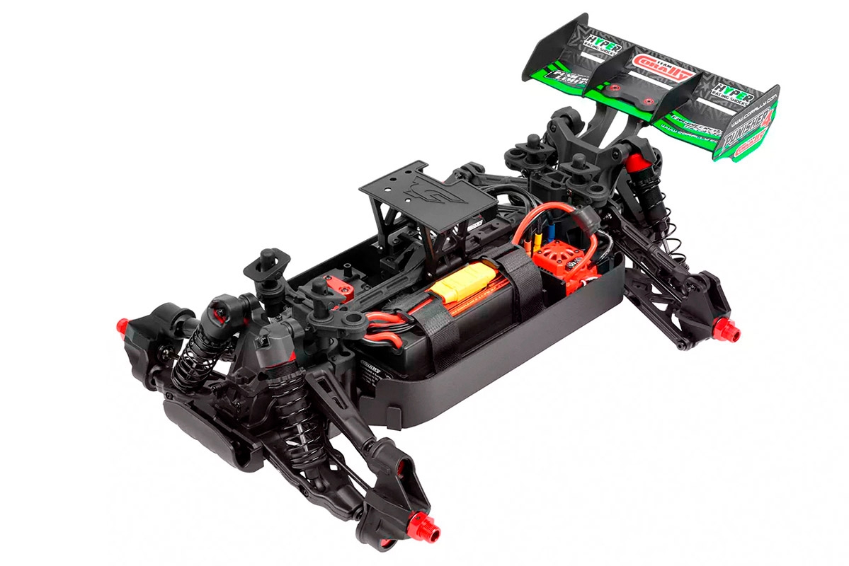 PUNISHER-4 - Monster Truck 4WD 3-4S - RTR - zelená