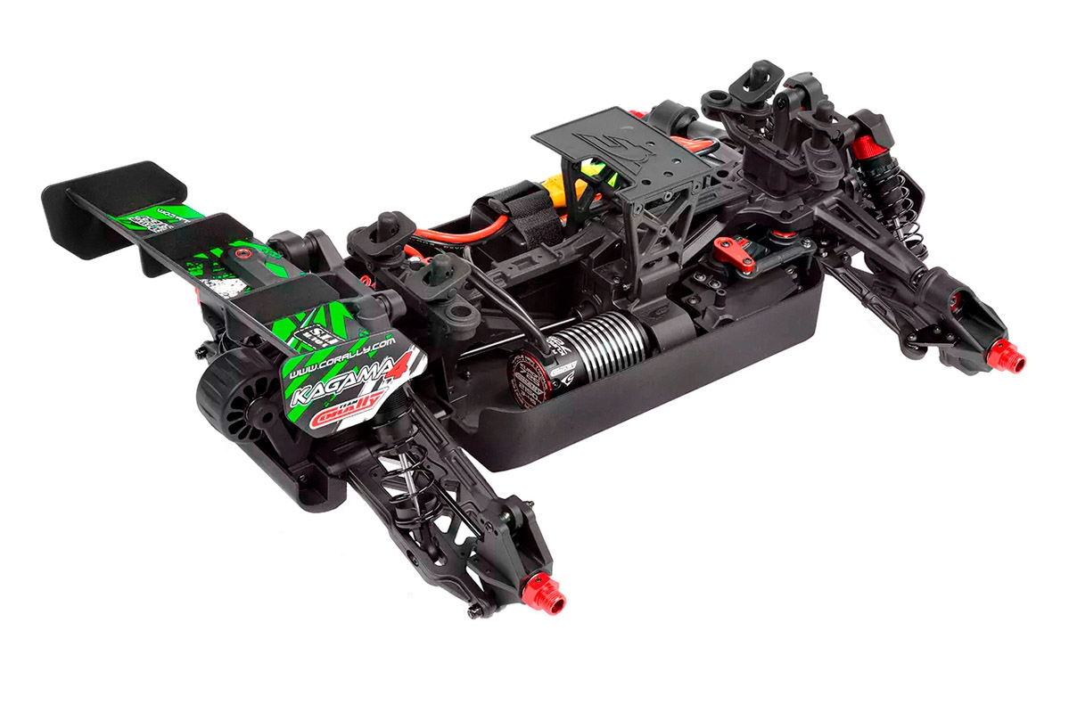 PUNISHER-4 - Monster Truck 4WD 3-4S - RTR - zelená