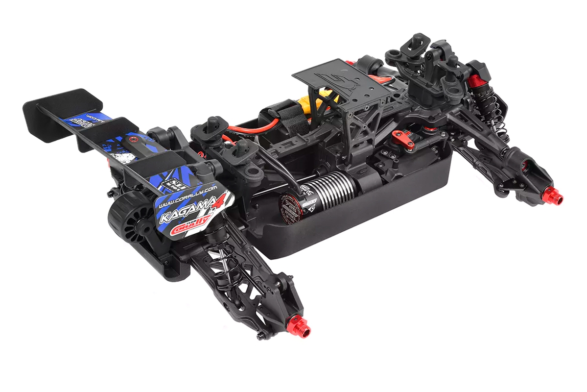 KAGAMA-4 - Monster Truck 4WD 3-4S - RTR - modrá