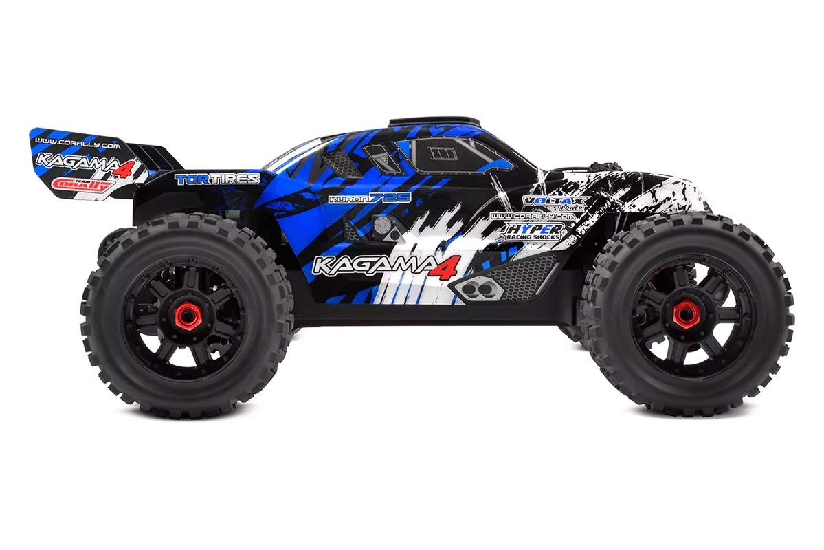 KAGAMA-4 - Monster Truck 4WD 3-4S - RTR - modrá