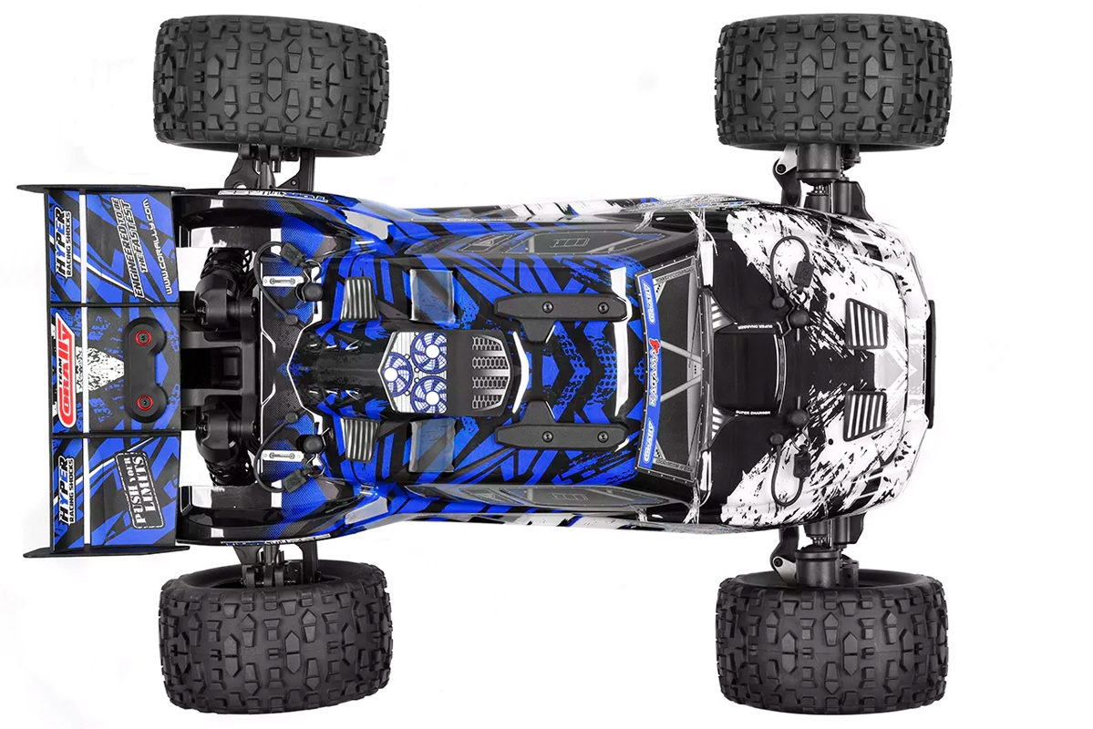 KAGAMA-4 - Monster Truck 4WD 3-4S - RTR - modrá
