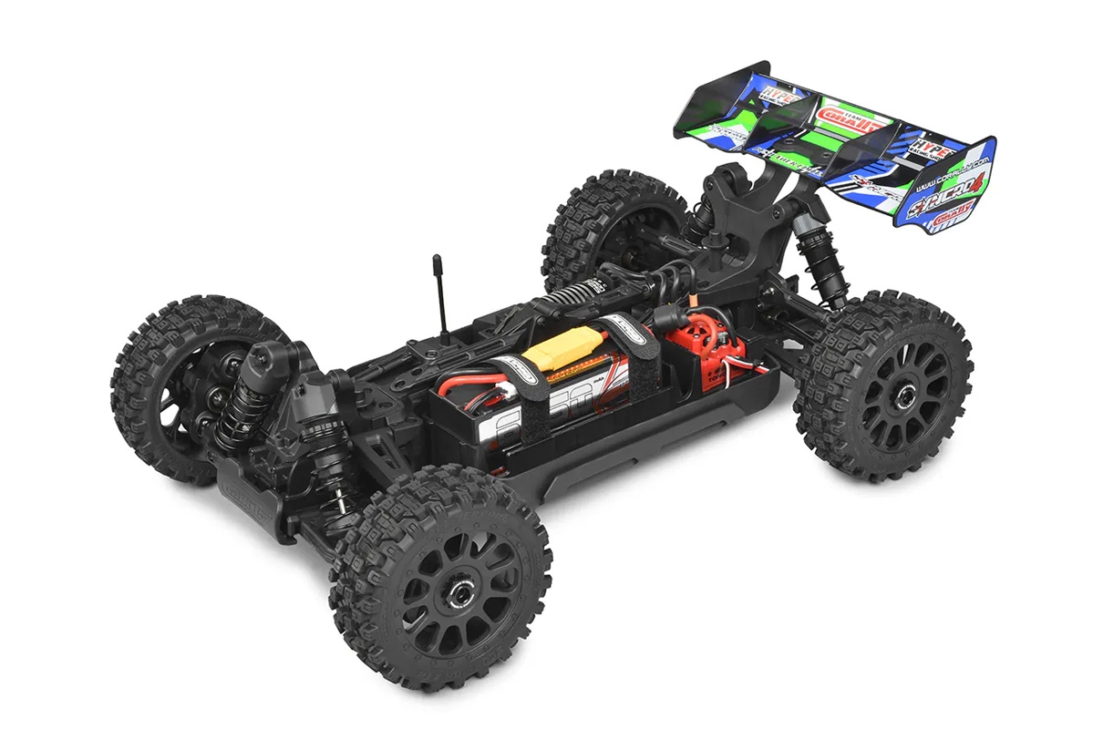 SYNCRO-4 - BUGGY 4WD 3-4S Brushless - RTR - 2026 zelená