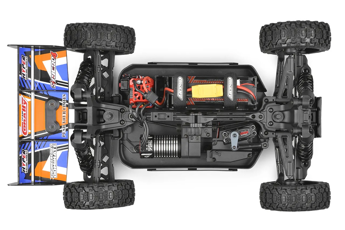 SYNCRO-4 - BUGGY 4WD 3-4S Brushless - RTR - 2026 oranžová