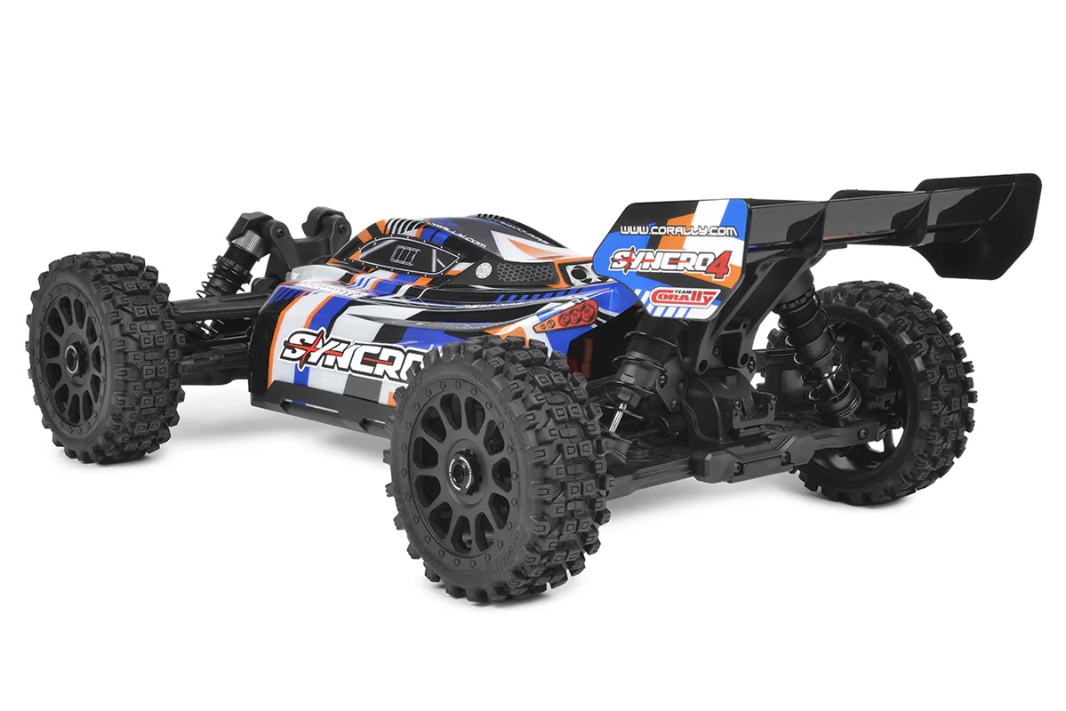 SYNCRO-4 - BUGGY 4WD 3-4S Brushless - RTR - 2026 oranžová