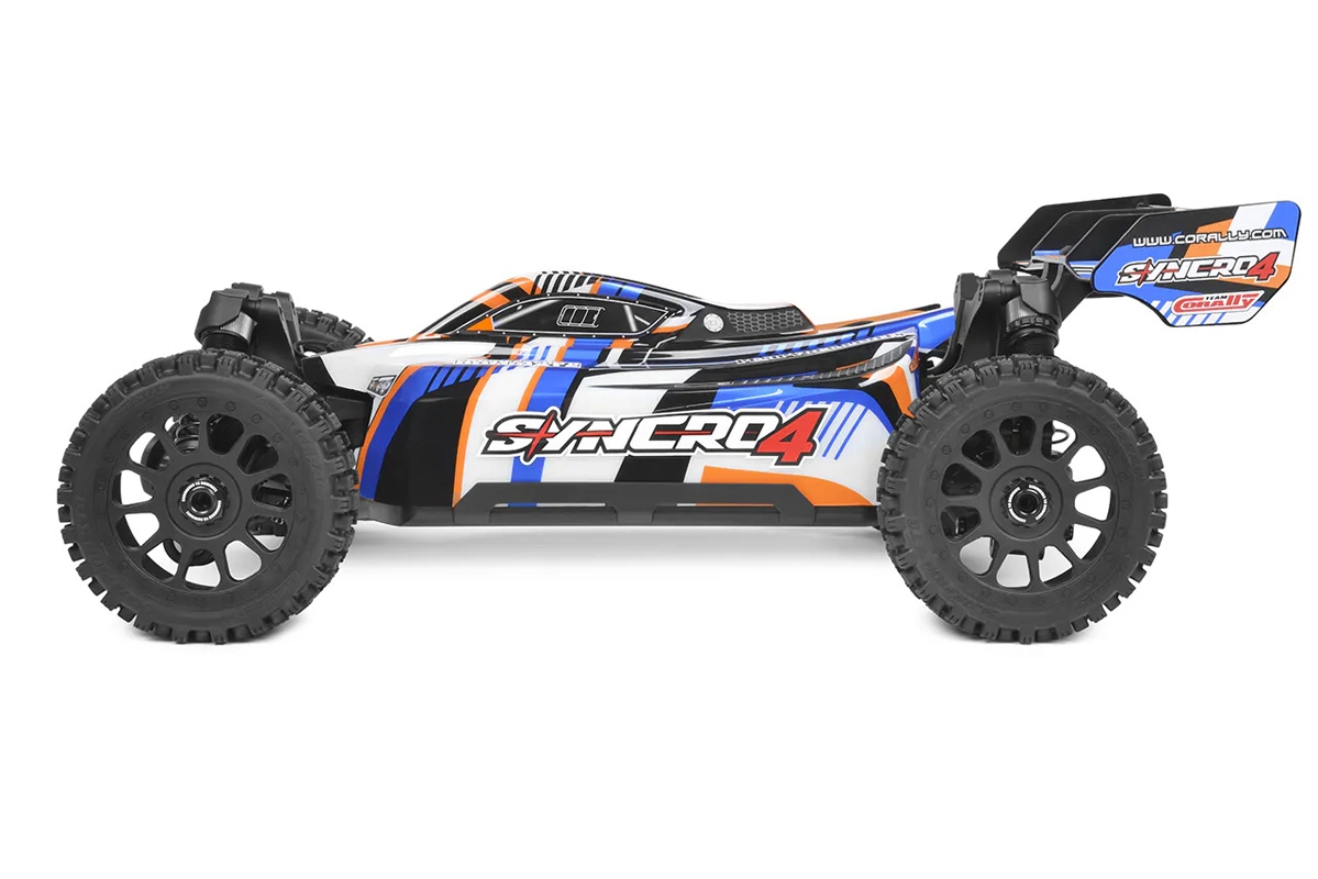SYNCRO-4 - BUGGY 4WD 3-4S Brushless - RTR - 2026 oranžová